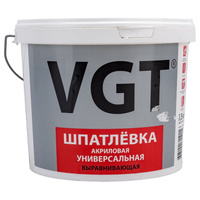 Универсальная акриловая шпаклевка для наружних и внутренних работ VGT VGT 55983