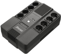 ИБП POWERMAN Brick 850 PLUS, линейно-интерактивный, 850ВА, 480Вт, 4 евророзетки с резервным питанием, 4 евророзетки с фи