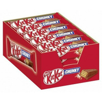 Вафельный батончик в молочном шоколаде Kit Kat Chunky Classic, 24шт. KitKat