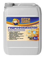 Гидрофобизатор Оптилюкс (водоотталкивающая добавка) для бетона и строительных растворов, 5 л