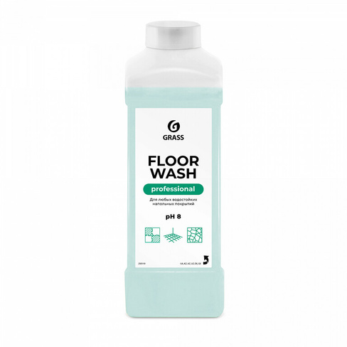 Нейтральное средство для мытья пола Floor wash Grass 1 л 250110