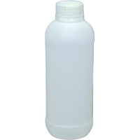 Бутылка пластиковая 85х85х235 мм 1 л белая с крышкой (10 штук в упаковке)