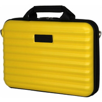 Сумка - кейс для ноутбука 15.6 - 16 дюймов, желтый пластиковый противоударный Optimum Crew