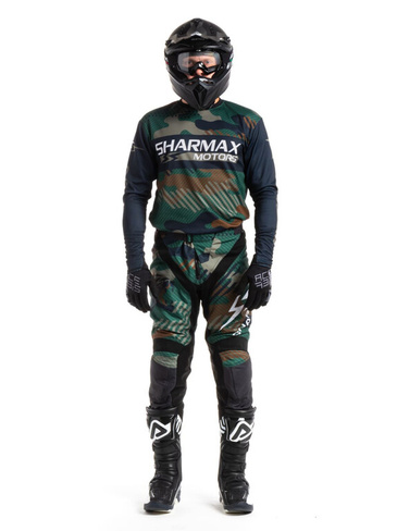 Мотоштаны Sharmax Military Green Sharmax Motors