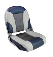Кресло SKIPPER PREMIUM с высокой спинкой (синий/серый/темно-серый) Неизвестно