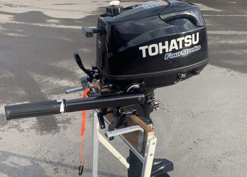 4х-тактный лодочный мотор TOHATSU MFS 5 DS Б/У Tohatsu