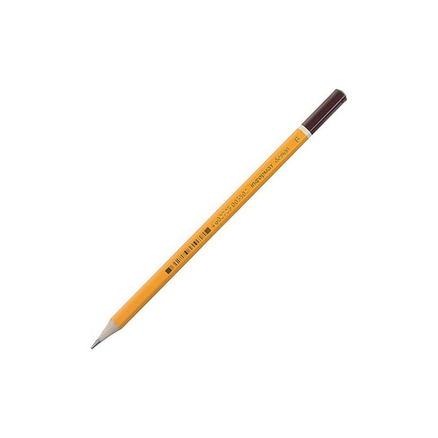 Заточенный шестигранный чернографитный карандаш INFORMAT DESIGN