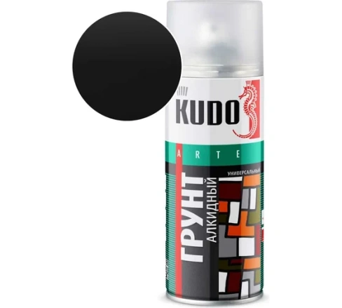 Грунт универсальный "KUDO" (520 мл) (черный) (аэрозоль)