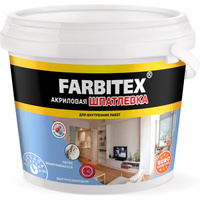 Акриловая шпатлевка для внутренних работ Farbitex 4300001564