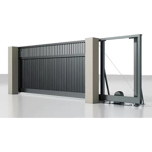 Ворота Вид: распашные ворота для 3D забора