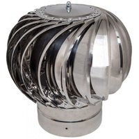 Дефлектор воздуховода Выс-а: 600 мм, Д-метр: 355 мм, Мат-ал: оцинкованная сталь