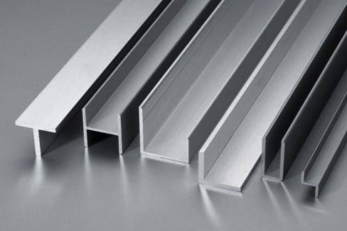 Профиль алюминиевый Поверх-сть: серебро, Тип: Н, Наименование: Н-образный