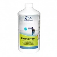 Компактал жидкое средство на основе кислоты для чистки поверхностей 1 л Chemoform /1001001, цена за 1 шт