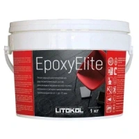 Затирка эпоксидная 2-компонентная кислотостойкая Litokol EpoxyElite, цвет E.11 Лесной орех, 1 кг, цена за 1 ведро