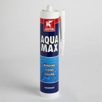 Герметик для бассейна универсальный Griffon Aqua Max, 425 г, белый, цена за 1 шт