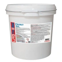Краска Litokol Litotherm Paint Sil силиконовая, фасадная, база С, только для колеровки, 20 кг, цена за 1 ведро