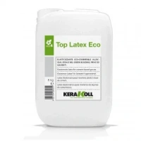Латекс Kerakoll Top Latex Eco для минеральных клеев на основе воды, придающий эластичность, 8 кг, цена за 1 банка