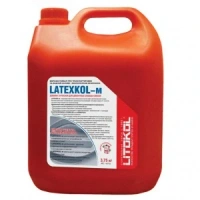 Добавка латексная к клею Litokol Latexkol-M, цвет белый, канистра 3,75 кг, цена за 1 канистра