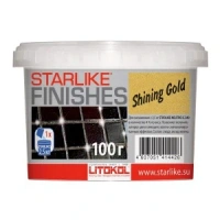 Добавка Litokol Shining gold ярко-золотого цвета для Starlike, 100 г, цена за 1 ведро