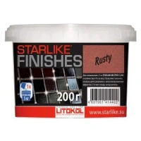 Добавка Litokol Rusty цвета "красный металлик" для Starlike, 200 г, цена за 1 ведро