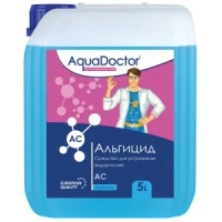 Альгицид AquaDoctor AC концентрированный, не пенящийся, быстродействующий, 5 л, цена за 1 шт