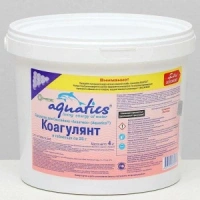 Коагулянт Aquatics в таблетках (25 гр), ведро 4 кг, цена за 1 шт