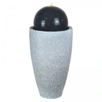 Фонтан интерьерный Heissner Mocca LED с подсветкой, д=31х65 см, искусственный камень, цена за 1 компл