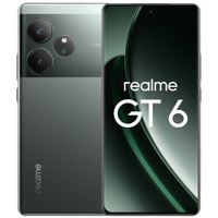 Смартфон REALME GT 6 16/512Gb, RMX3851, зеленый туман