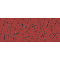 Декор Azori Ceramica vela carmin stella, 20.1x50.5 см