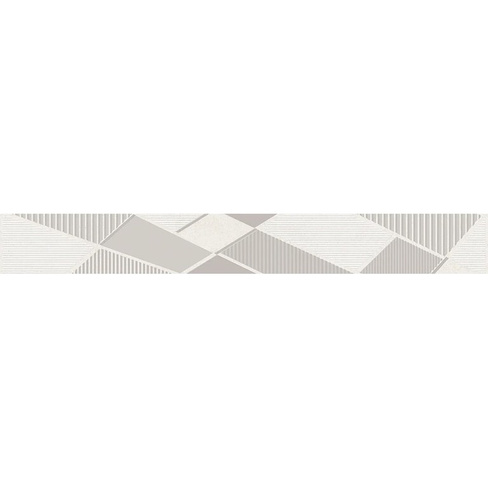 Бордюр Azori Ceramica 50,5x6,2 sonnet grey geometria