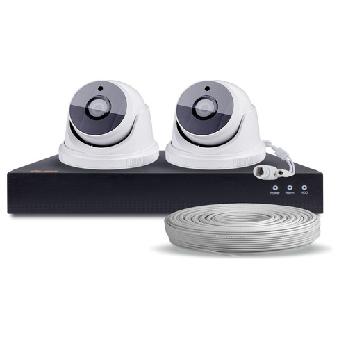 Комплект видеонаблюдения PS-link KIT-A502IP-POE