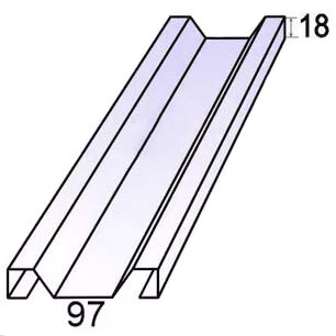 Штакетник №13, цвет RAL8017, покрытие Полиэстер