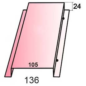 Штакетник №18, цвет RAL1014, покрытие Полиэстер