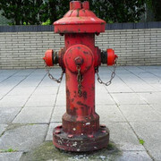 Пожарный гидрант Д_вн.= 125 мм, Выс-а:= 3750 мм, Мат-ал: сталь