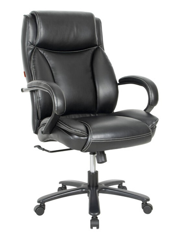 Офисное кресло Chairman CH400 рециклированная кожа, черный