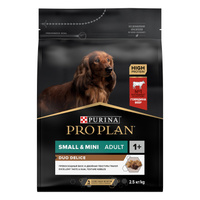 Pro Plan Duo Delice Small Adult Говядина/Рис для собак 2,5 кг