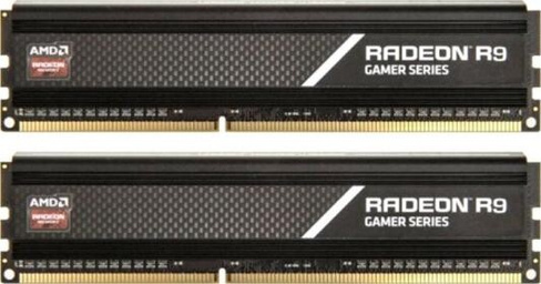 64GB AMD Radeon DDR4 4000Mhz Long DIMM 1.35V Heat Shield Retail Kit R9S464G4006U2K 32Gb*2, R9S464G4006U2K