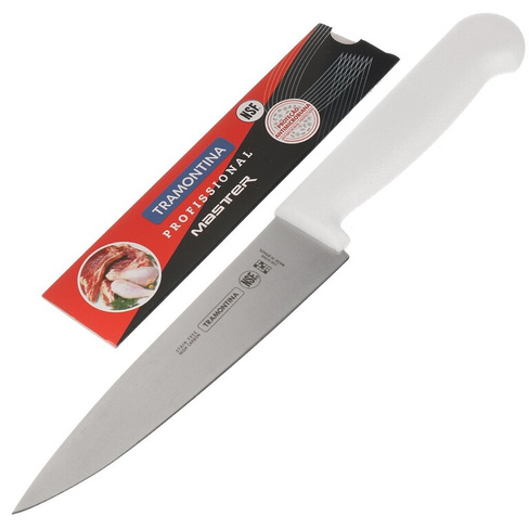 Нож Tramontina, Professional Master, для мяса, нержавеющая сталь, 15 см, рукоятка пластик, 24619/086-TR