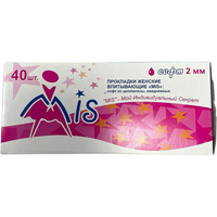 Прокладки женские ежедневные Mis (40 штук в упаковке)