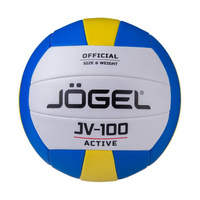 Мяч волейбольный J?gel JV-100, синий/желтый (BC21) 1/50, УТ-00019883