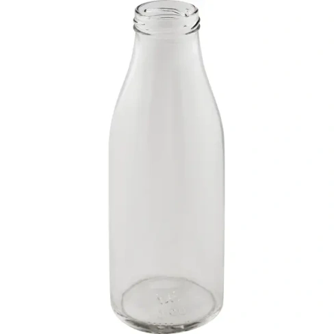 Бутылка Молочная ТО-43 500 мл стекло прозрачный Без бренда 0,5л. ТО-43 "Молочная"
