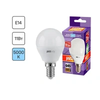 Лампочка светодиодная G45 11 Вт E14 5000 К нейтральный белый свет Без бренда PLED- SP G45 11w E14 5000K 230/50