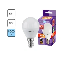 Лампочка светодиодная G45 9 Вт E14 5000 К нейтральный белый свет Без бренда PLED- SP G45 9w E14 5000K-E