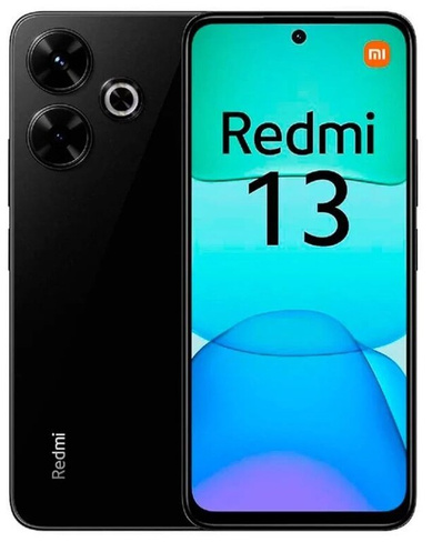 Смартфон Xiaomi redmi 13 6/128gb black