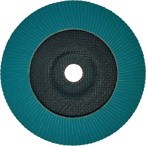 Тарельчатый круг лепестковый Klingspor SMT 624 Supra 180x22.23 мм, цирконий, Р120, КЛТ-2