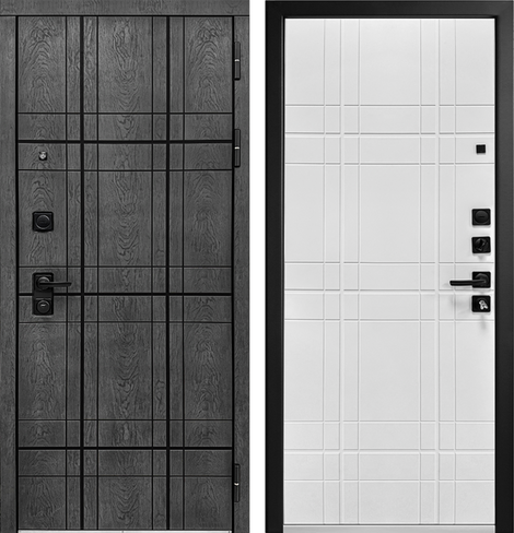 Входная дверь Manhattan-Grey