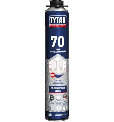 Пена профессиональная TYTAN Professional 70, 850мл