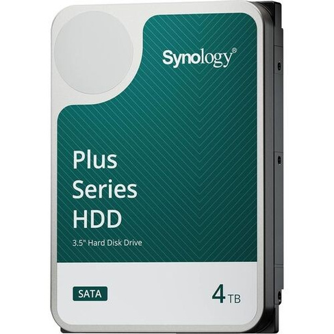 Жесткий диск SYNOLOGY 1 SATA, 5400об/мин, 3.5" [hat3300-4t]
