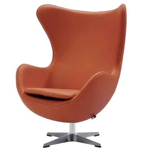 Кресло EGG STYLE CHAIR оранжевый Bradexhome