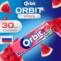 Жевательная резинка ORBIT Без сахара со вкусом "Сочный арбуз" 30 шт. х 13.6 гр. Большая упаковка Orbit